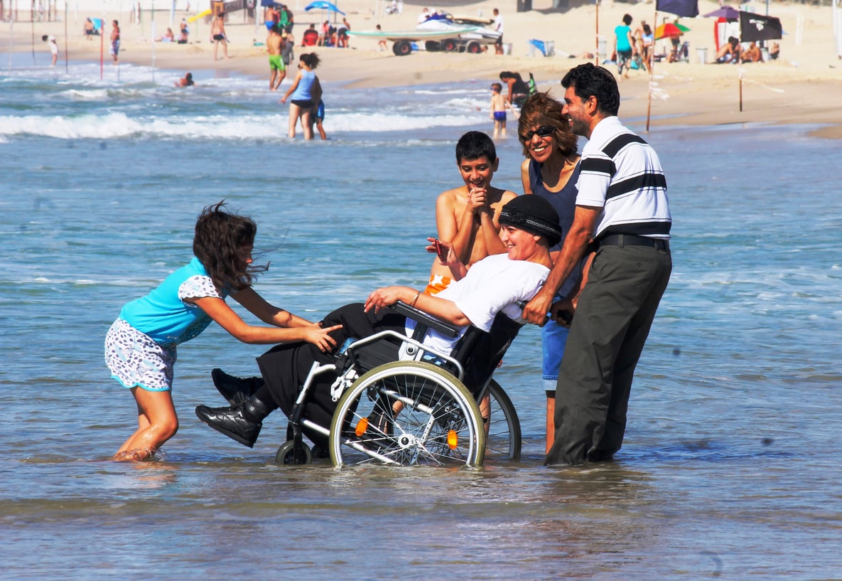 People Standing on the Shore